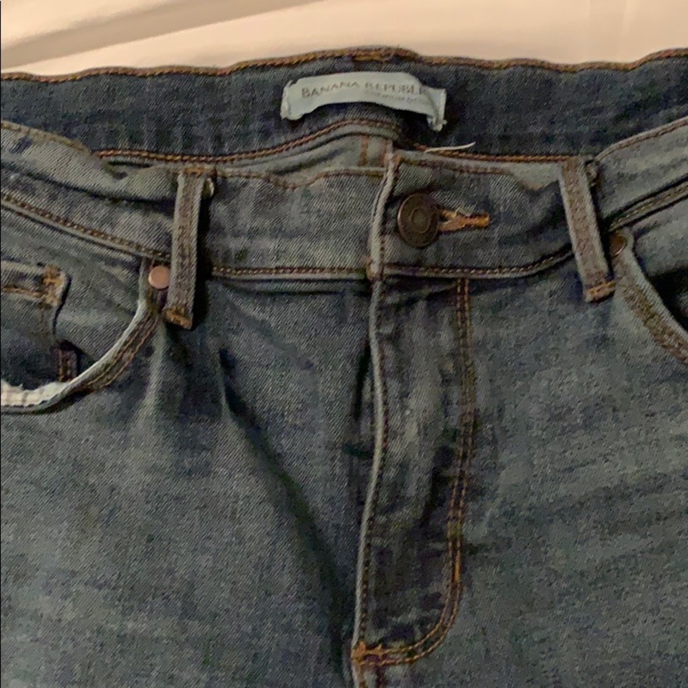 Banana Republic Premium Denim Skinny Jeans Sz 30